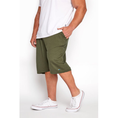 BadRhino Big & Tall Khaki Green Essential Jogger Shorts