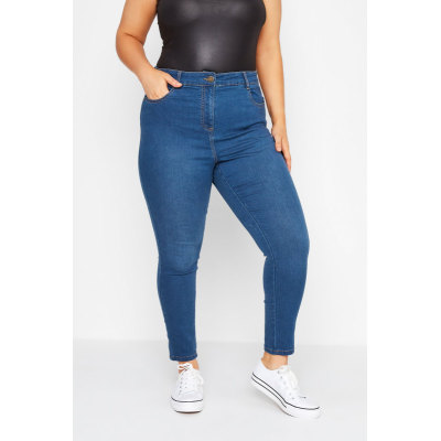 Curve Mid Blue Skinny Stretch AVA Jeans